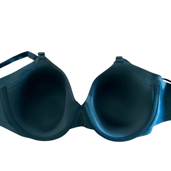 Olga 42C Black Underwire Tee Shirt Bra Woman Underwire - Picture 4 of 4